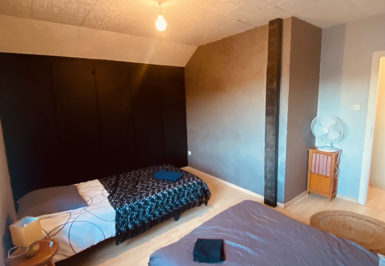 House in Hombourg-Haut - Maison Hombourg-Haut 5 chambres 1 lit double 8 lits simples 