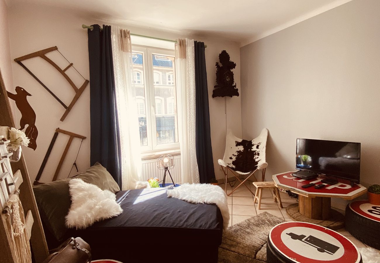 Apartment in Saint-Avold - Appartement Saint-Avold 3 chambres 1 lit double 3 lits simples 